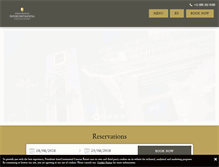 Tablet Screenshot of presidenteiccancun.com